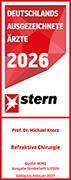 Prof. Dr. Michael Knorz - TOP Mediziner 2026